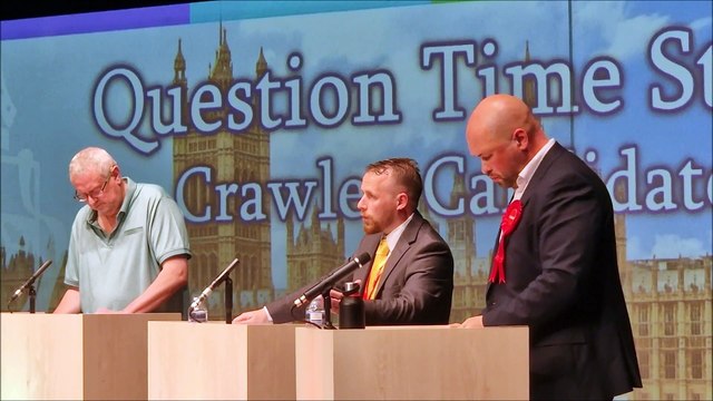 General Election 2024: Question Time St Wilfrid's - Crawley candidates debate | economy