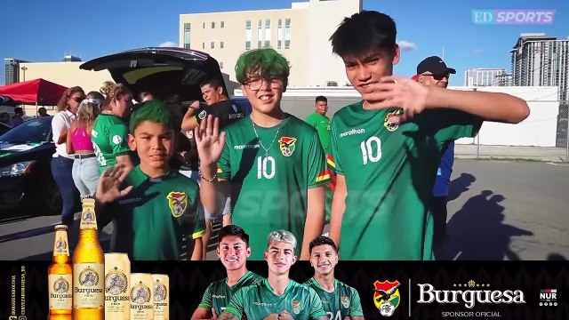 A pesar de la derrota ante Panamá, los hinchas de la Verde demostrar su fervor y pasión por la selección boliviana