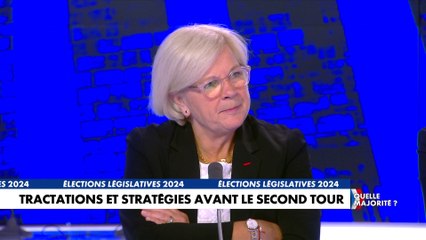 Catherine Vautrin : «On parle systématiquement de RN et LFI»