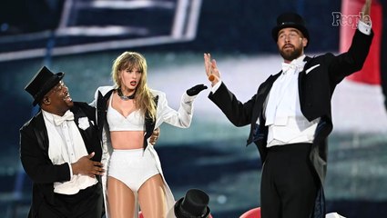 Travis Kelce Says It Was His Idea to Join Taylor Swift Onstage in London for Eras Show: 'An Absolute Blast'