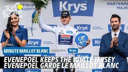 Krys White Jersey Minute - Stage 5 - Tour de France 2024