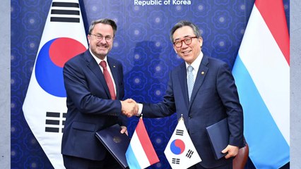 한-룩셈부르크 외교장관 회담..."교류·협력 강화" / YTN