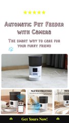 Automatic Pet Feeder with Camera