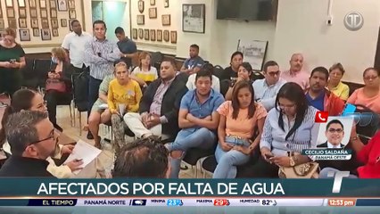 Residentes de Vacamonte se reúnen con autoridades para abordar sobre falta de agua