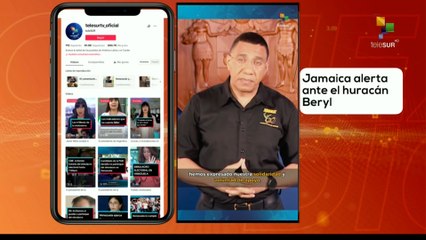 Conexión Digital 03-07 Huracán Beryl desciende a categoría cuatro