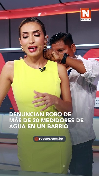 Denuncian robo de más de 30 medidores de agua en un barrio de Santa Cruz