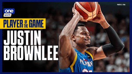 FIBA OQT Player of the Game Highlights: Justin Brownlee shines in Gilas Pilipinas' stunner over world No. 6 Latvia