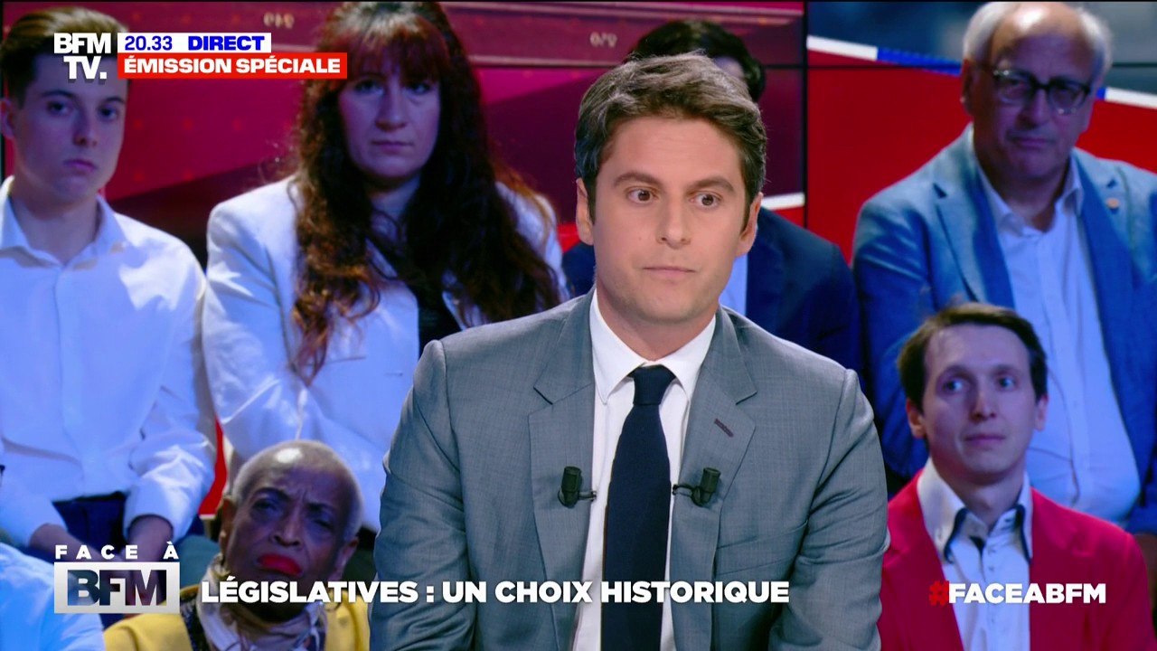 Législatives: "Les résultats de ces élections appelle à une profonde humilité" réagit Gabriel Attal