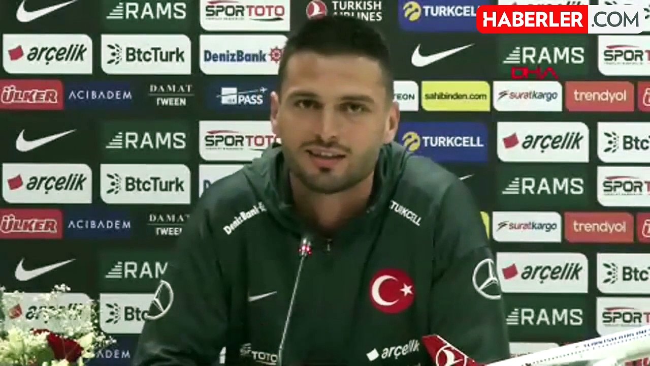 Okay Yokuşlu ve Orkun Kökçü, Hollanda maçı öncesi açıklamalarda bulundu