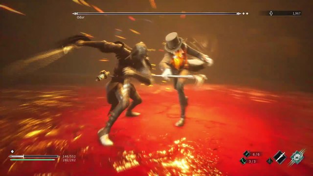 Awesome!!! Best and Most Underrated Soulslike game that You've Never Heard Of,, Thymesia: A Gameplay of Combat of Boss Fight against the First Boss, Odur, with Tips and Tricks.