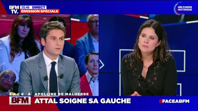 Gabriel Attal: Le programme des candidats Ensemble pour la République, c'est: pas d'augmentation d'impôts