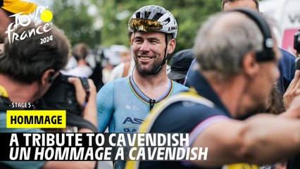 A tribute to Cavendish - Stage 5 - Tour de France 2024