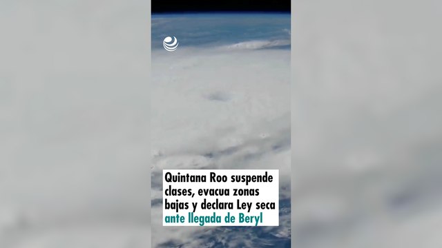 Quintana Roo suspende clases, evacua zonas bajas y declara Ley seca ante llegada de Beryl