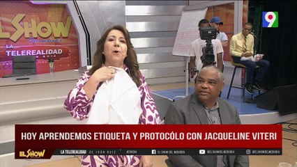 Jacqueline Viteri, Experta en Etiqueta y Protocolo  | El Show del Mediodía