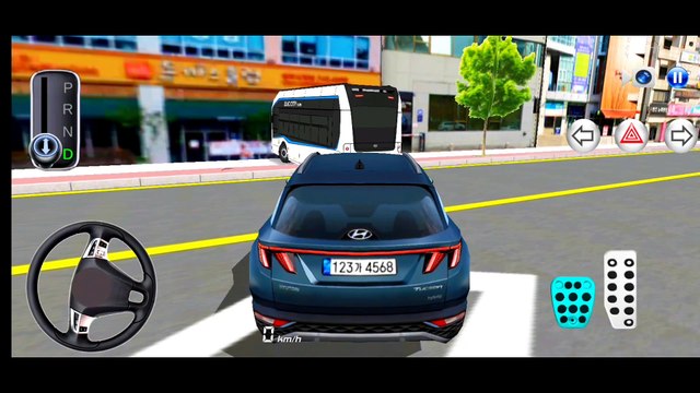 New Hyundai Tucson SUV Auto Repair Shop Driving Funny Gameplay - 3D Driving Class Simulation