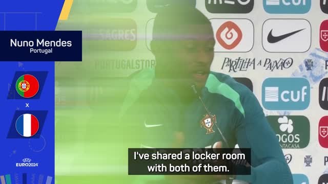 Mendes honoured to have played with Mbappe and Ronaldo