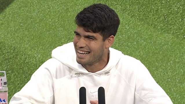 Tennis - Wimbledon 2024 - Carlos Alcaraz : On the court, there are no friends...