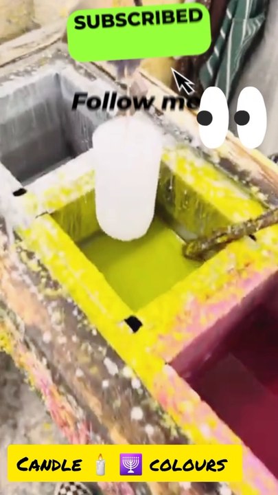 Candle makes from water