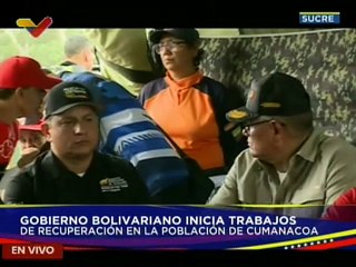 Min. Ildemaro Villarroel informó que más de 7 mil viviendas fueron afectadas en Cumanacoa