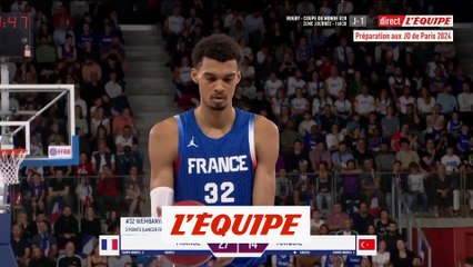 Tous les points de Wembanyama face à la Turquie - JO 2024 - Basket