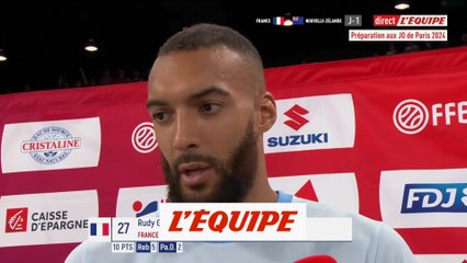 Gobert : « Le plaisir de jouer en France » - JO 2024 - Basket