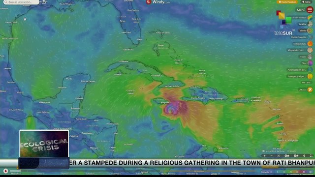 FTS 16:30 03-07: Hurricane beryl heads toward Jamaica as category 4 storm