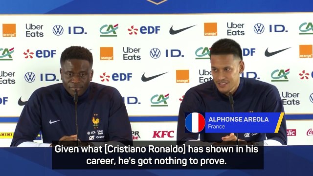 France keepers believe Ronaldo has 'nothing to prove' despite firing blanks