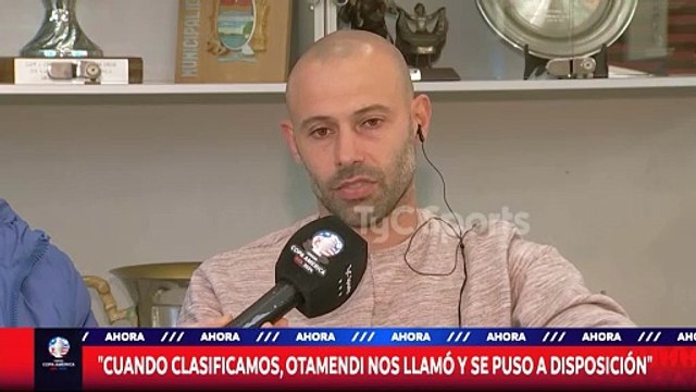 Javier Mascherano sobre Ángel Di María y Lionel Messi