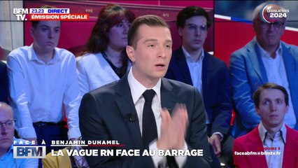 Jordan Bardella sur les désistements: "C'est une alliance du déshonneur"