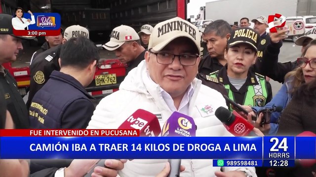 Incautan más de 14 kilos de cocaína en Pucusana