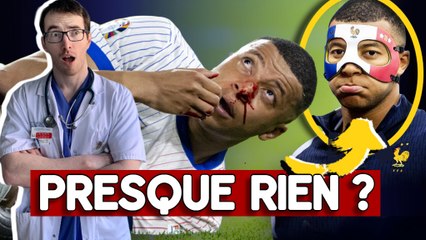KYLIAN MBAPPÉ : POURQUOI A T'IL QUITTÉ LE MATCH APRÈS SA FRACTURE DU NEZ ? (je compare à JOHN CENA)