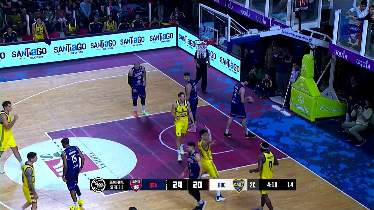 Liga Nacional 23/24 - Semifinales Juego 5 - Quimsa vs Boca - Resumen