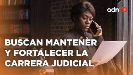Se lucha por defender el papel de los juzgadores y mantener y fortalecer la carrera judicial