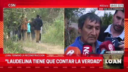 Habló el papá de Loan: "No se les puede escapar una criatura así"