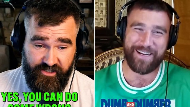 Travis Kelce makes confession after appearing on stage with Taylor Swift at Wembley