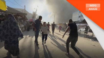 Israel rakus menyerang sekolah PBB di bumi Palestin