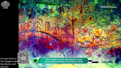 Arte rupestre recém-descoberta revela cultura desconhecida na América Latina