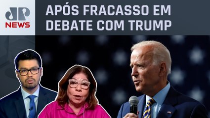 Casa Branca confirma que Joe Biden mantém candidatura; Kobayashi e Dora Kramer analisam