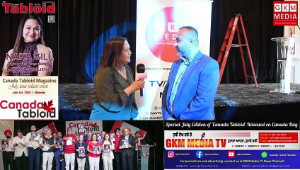 Canada Day Special: July Edition of 'Canada Tabloid' & Exclusive Jaswinder Singh Dilawari Message" #GKMMEDIATV