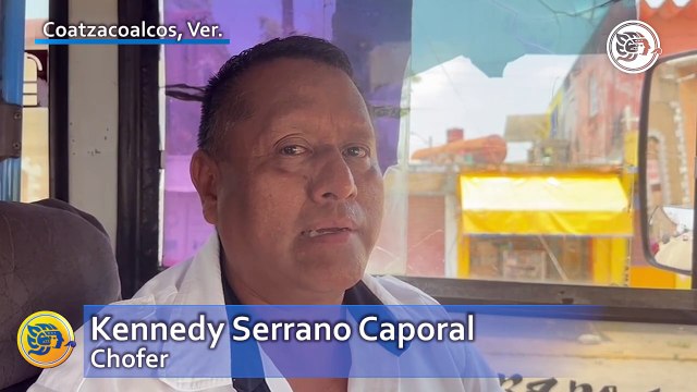 Tras asesinato de colega, exigen seguridad choferes del servicio urbano en Coatzacoalcos
