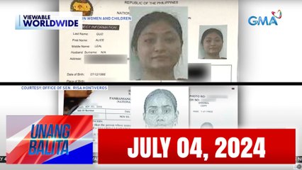 Unang Balita sa Unang Hirit: JULY 4, 2024 [HD]