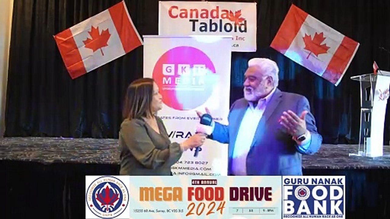 "Highlights from the Tabloid Event ft. Jatinder Jay Minhas | Annual Mega Food Drive 2024" #GKMMEDIATV