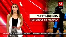 Detienen a 20 extranjeros durante un cateo en vivienda de Pachuca, Hidalgo