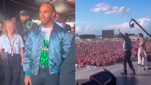 Lewis Hamilton está en casa; así recibe la gente al piloto de Fórmula 1 en el GP de Gran Bretaña