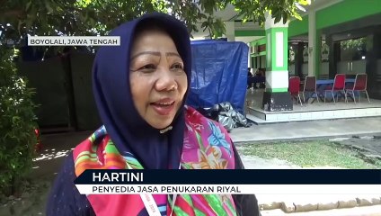 Penukaran Mata Uang Riyal ke Rupiah Diserbu Jemaah Haji