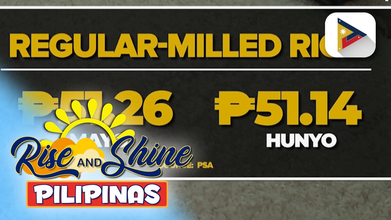 Presyo ng bigas, bahagyang bumaba nitong Hunyo ayon sa PSA