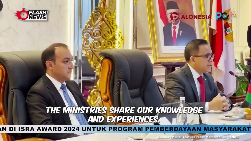 Indonesia dan Azerbaijan Perkuat Kerja Sama Akselerasi Pelayanan Publik