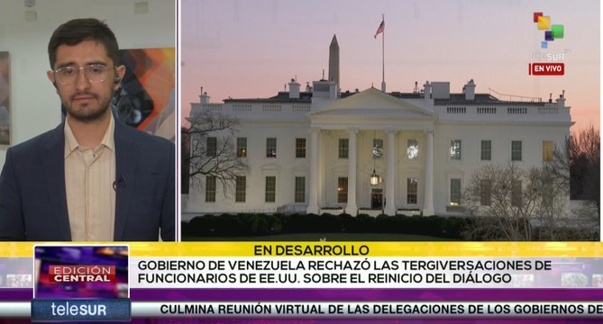 Culminó reunión virtual de delegaciones de Venezuela y Estados Unidos