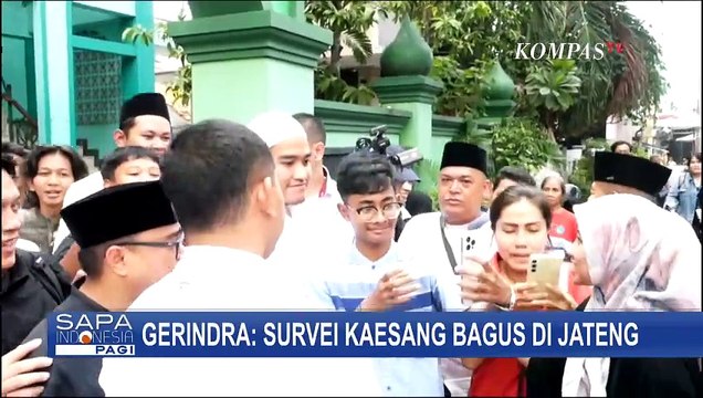 Survei LSI: Kaesang Posisi Teratas di Pilgub Jateng 2024
