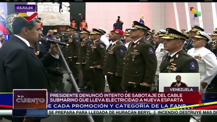 Presidente Nicolás Maduro denunció intento de sabotajes a cable submarino